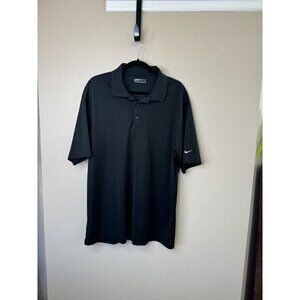 Nike Golf Men's Black Short‎ Sleeve Polo Size X-L, short sleeve polo, golf shirt